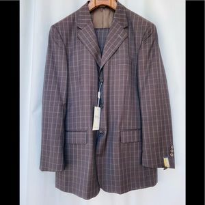 NWT MANZINI Italian Men’s Suit size 42R